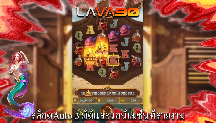 สล็อตAuto 3 มิติและแอนิเมชั่นที่สวยงาม