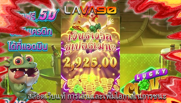 สล็อตเว็บแท้ การเล่นและเพิ่มโอกาสในการชนะ
