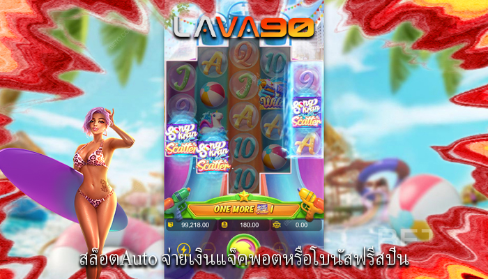 สล็อตAuto จ่ายเงินแจ็คพอตหรือโบนัสฟรีสปิน