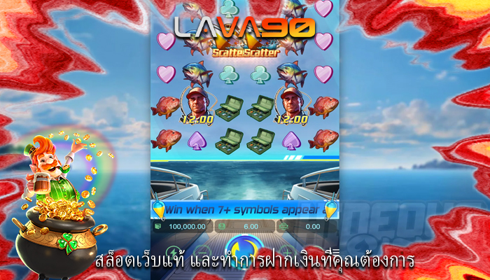 สล็อตเว็บแท้ และทำการฝากเงินที่คุณต้องการ