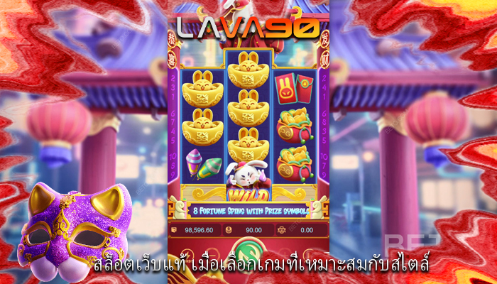 สล็อตเว็บแท้ เมื่อเลือกเกมที่เหมาะสมกับสไตล์