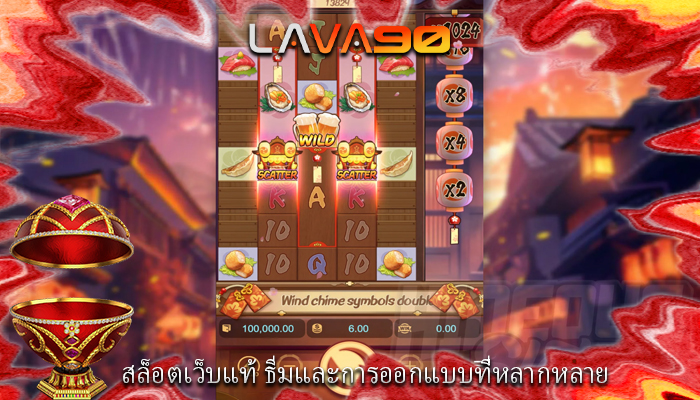 สล็อตเว็บแท้ ธีมและการออกแบบที่หลากหลาย